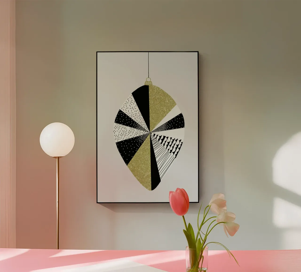 Weihnachtskugel No. 1 plexiglass da typealive