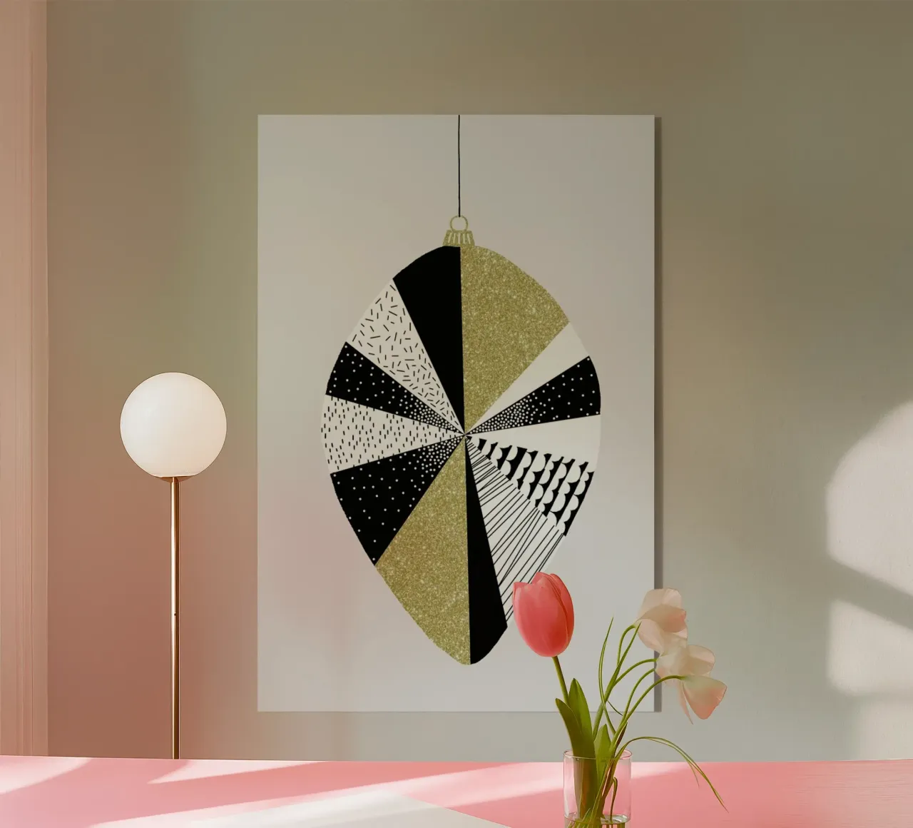 Weihnachtskugel No. 1 plexiglass da typealive