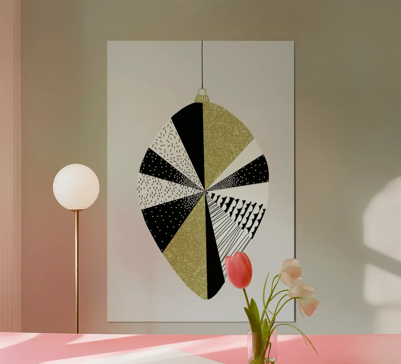 Weihnachtskugel No. 1 poster da typealive