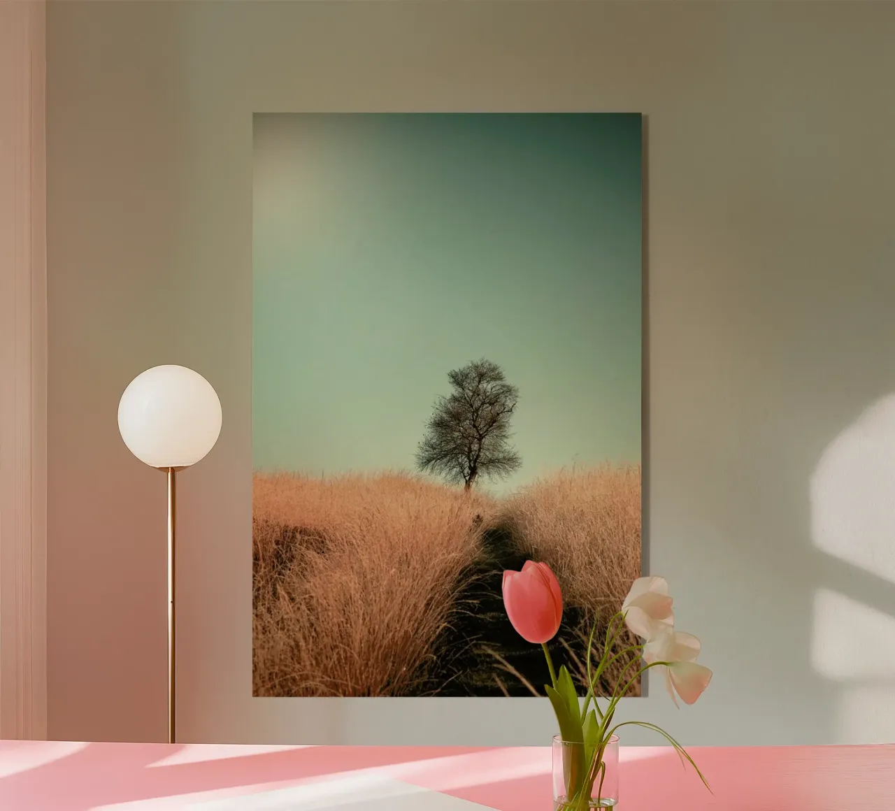 Grass and Path - Jaap Van den plexiglass da Pictufy