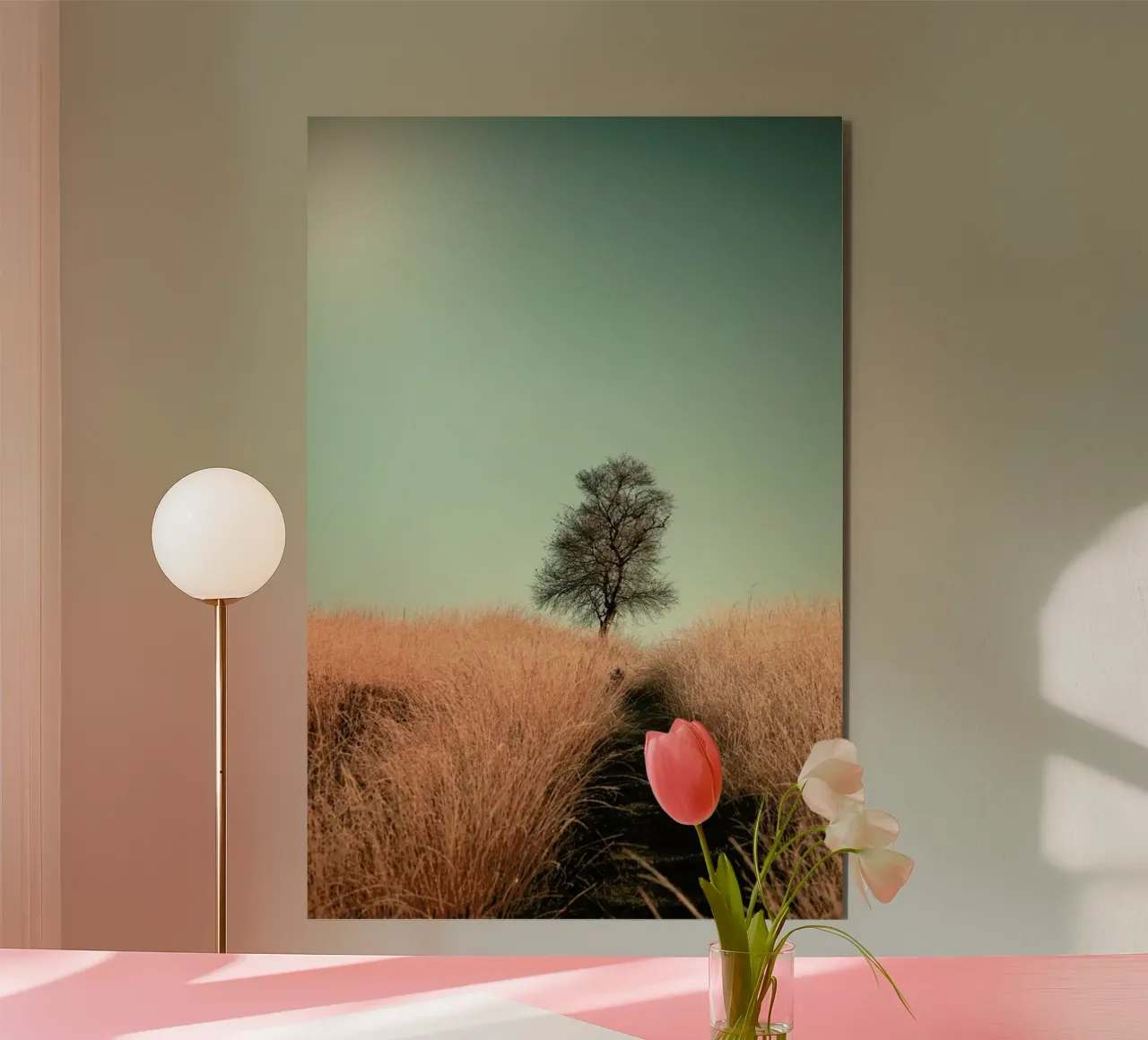 Grass and Path - Jaap Van den alluminio dibond da Pictufy