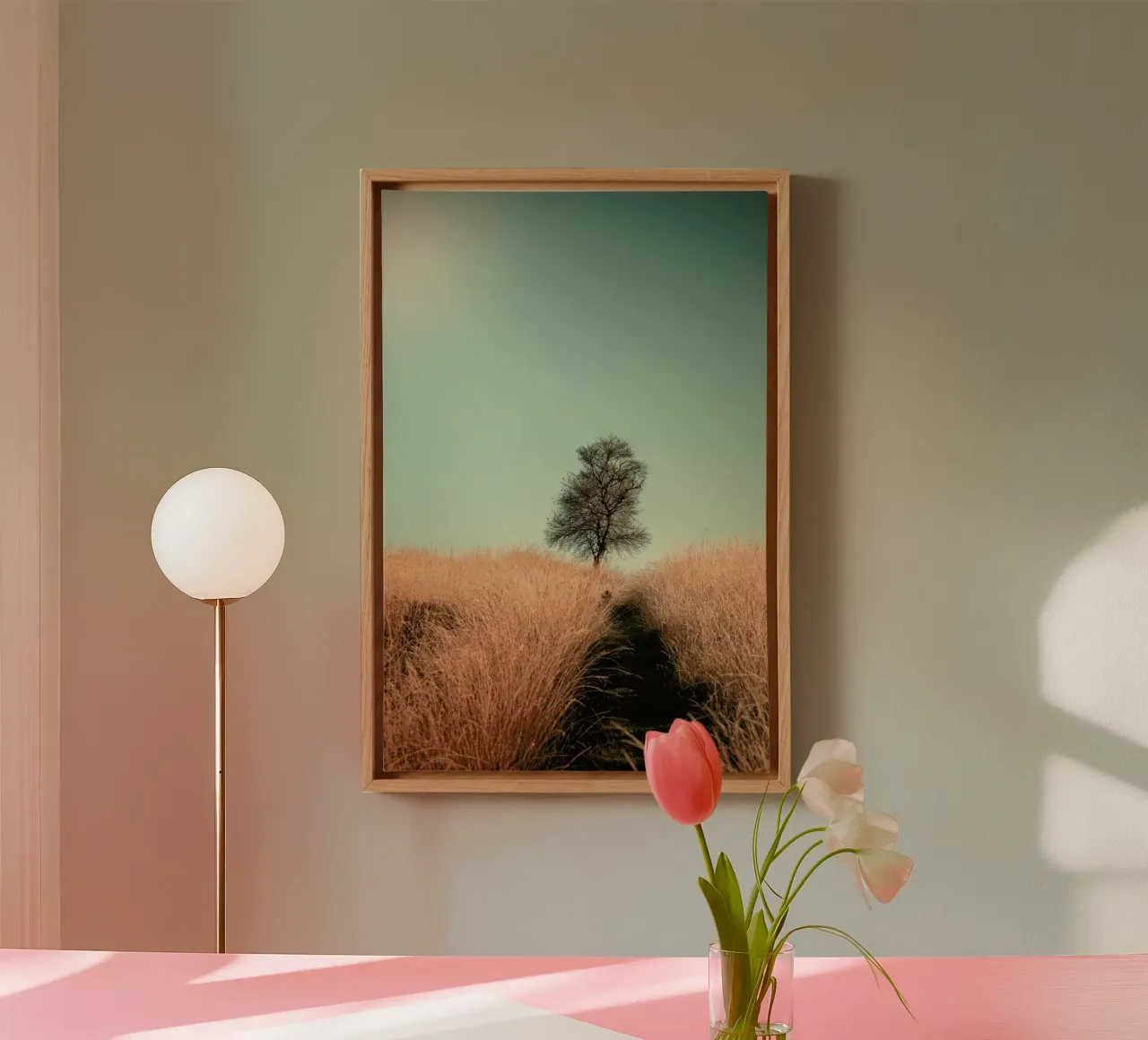 Grass and Path - Jaap Van den tela da Pictufy