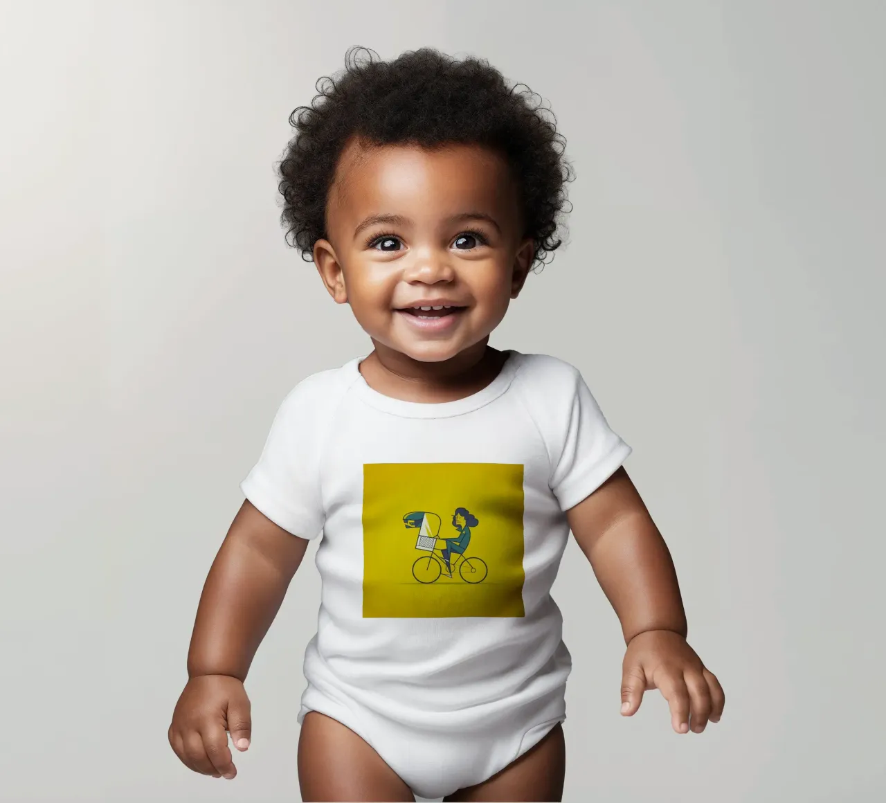 A.L.I.E.N body neonato maniche corte da Ale Giorgini