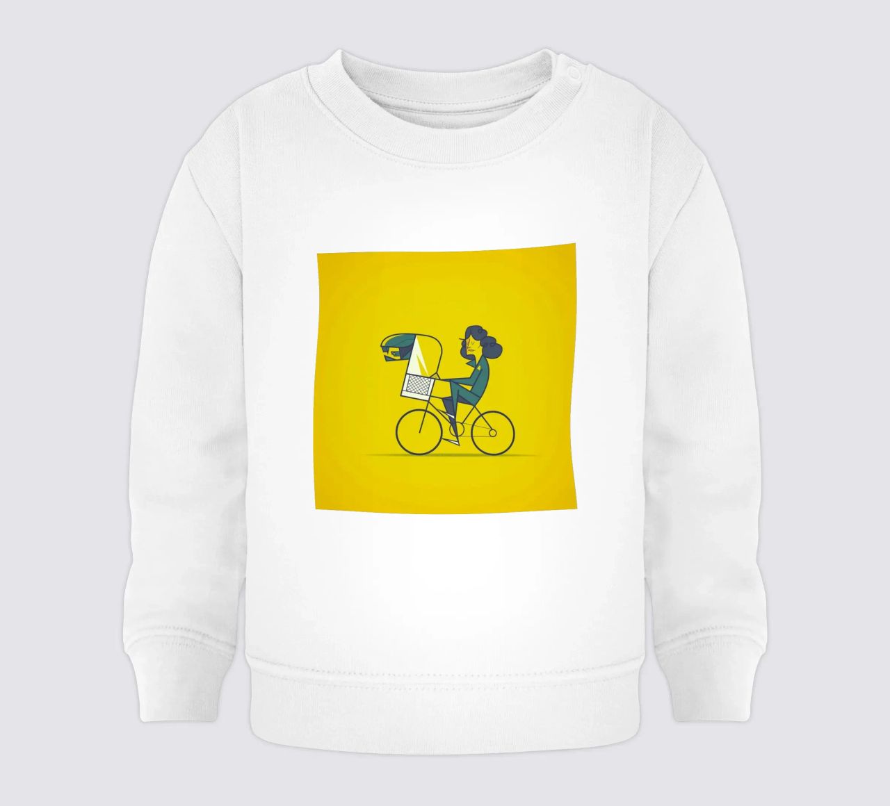 A.L.I.E.N felpa neonato da Ale Giorgini