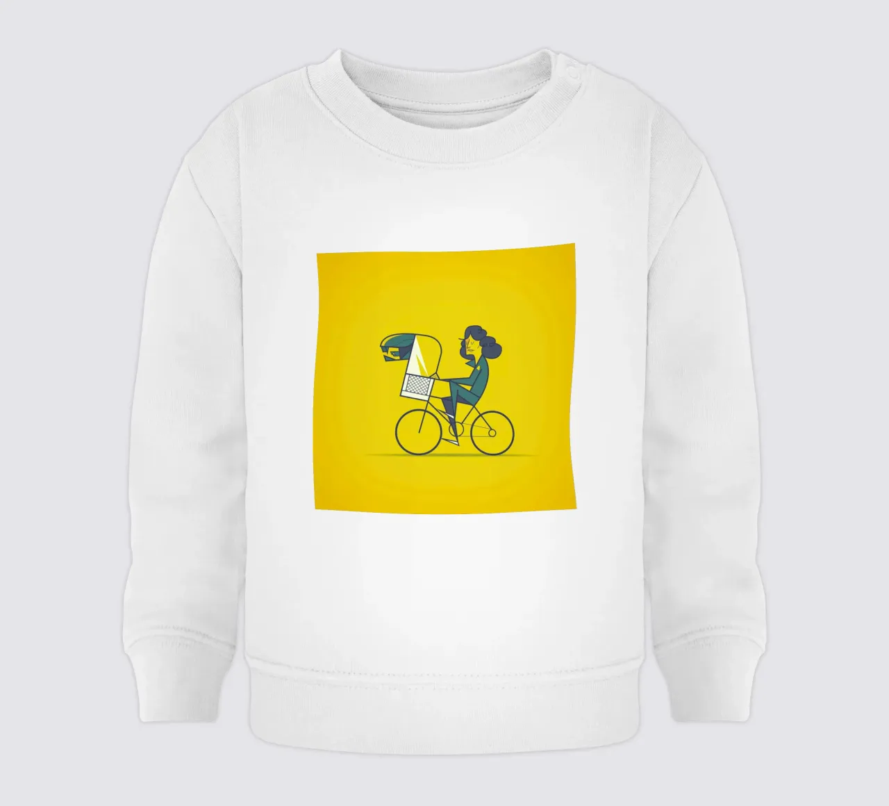 A.L.I.E.N felpa neonato da Ale Giorgini