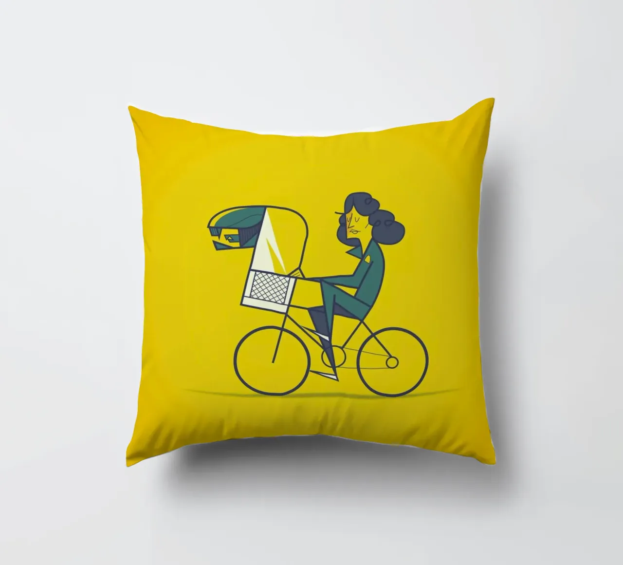 A.L.I.E.N cuscino da Ale Giorgini