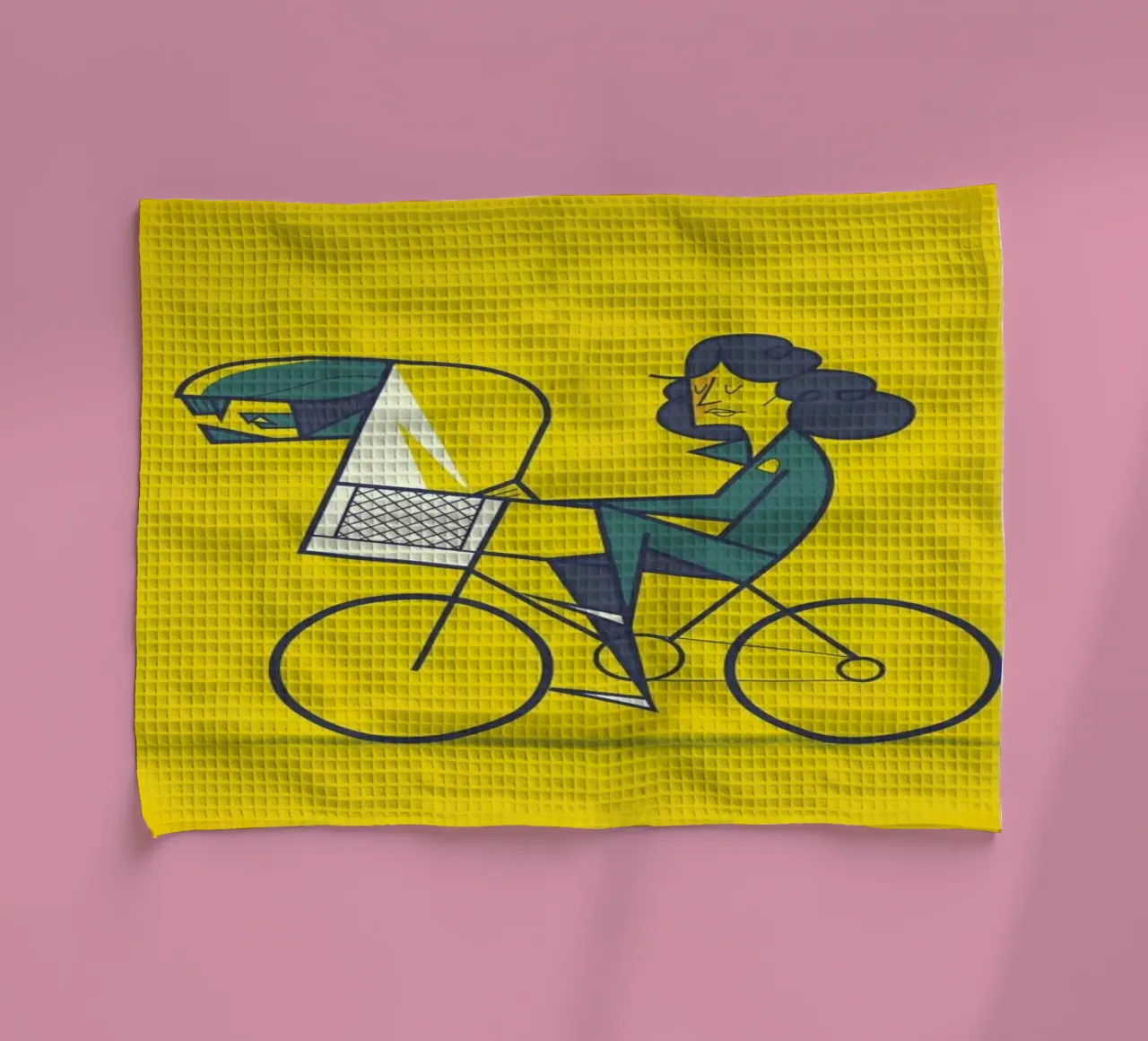 A.L.I.E.N canovaccio da cucina da Ale Giorgini