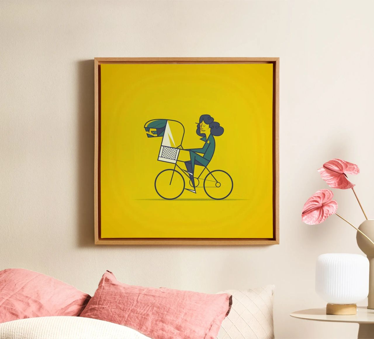 A.L.I.E.N canvas by Ale Giorgini