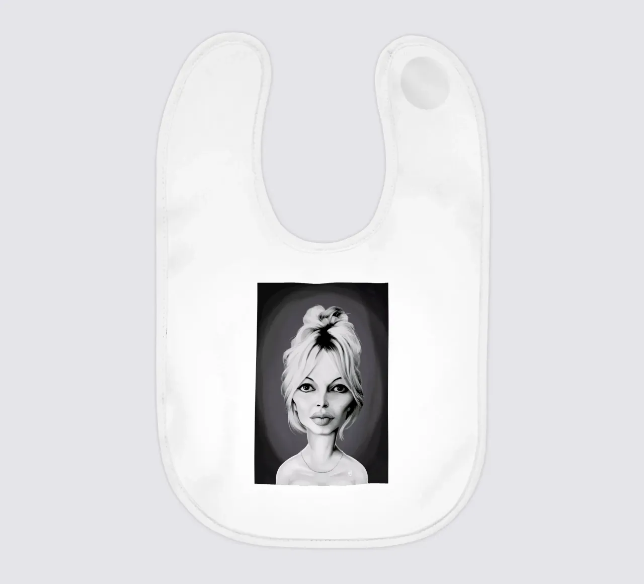 Brigitte Bardot bavaglino da Rob Art | Illustration