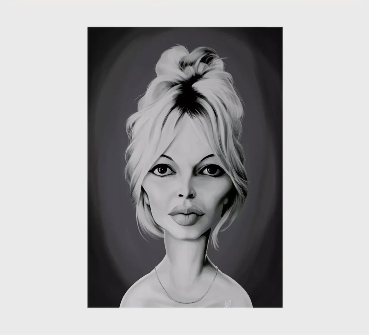 Brigitte Bardot notebook by Rob Art | Illustration