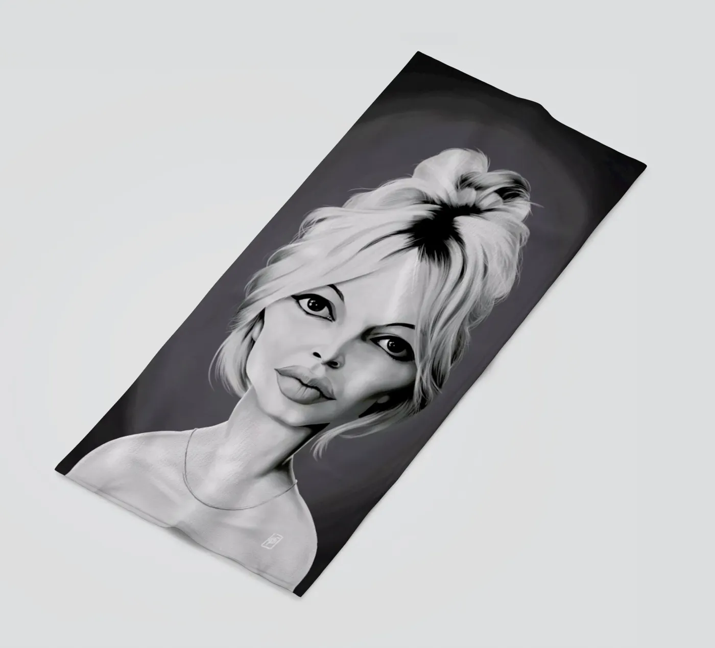 Brigitte Bardot telo mare da Rob Art | Illustration