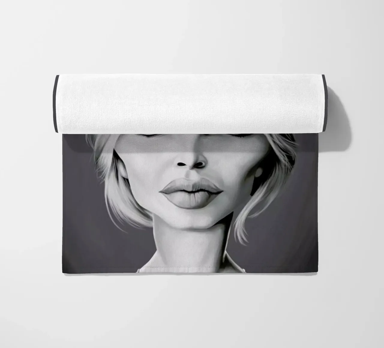 Brigitte Bardot telo mare da Rob Art | Illustration