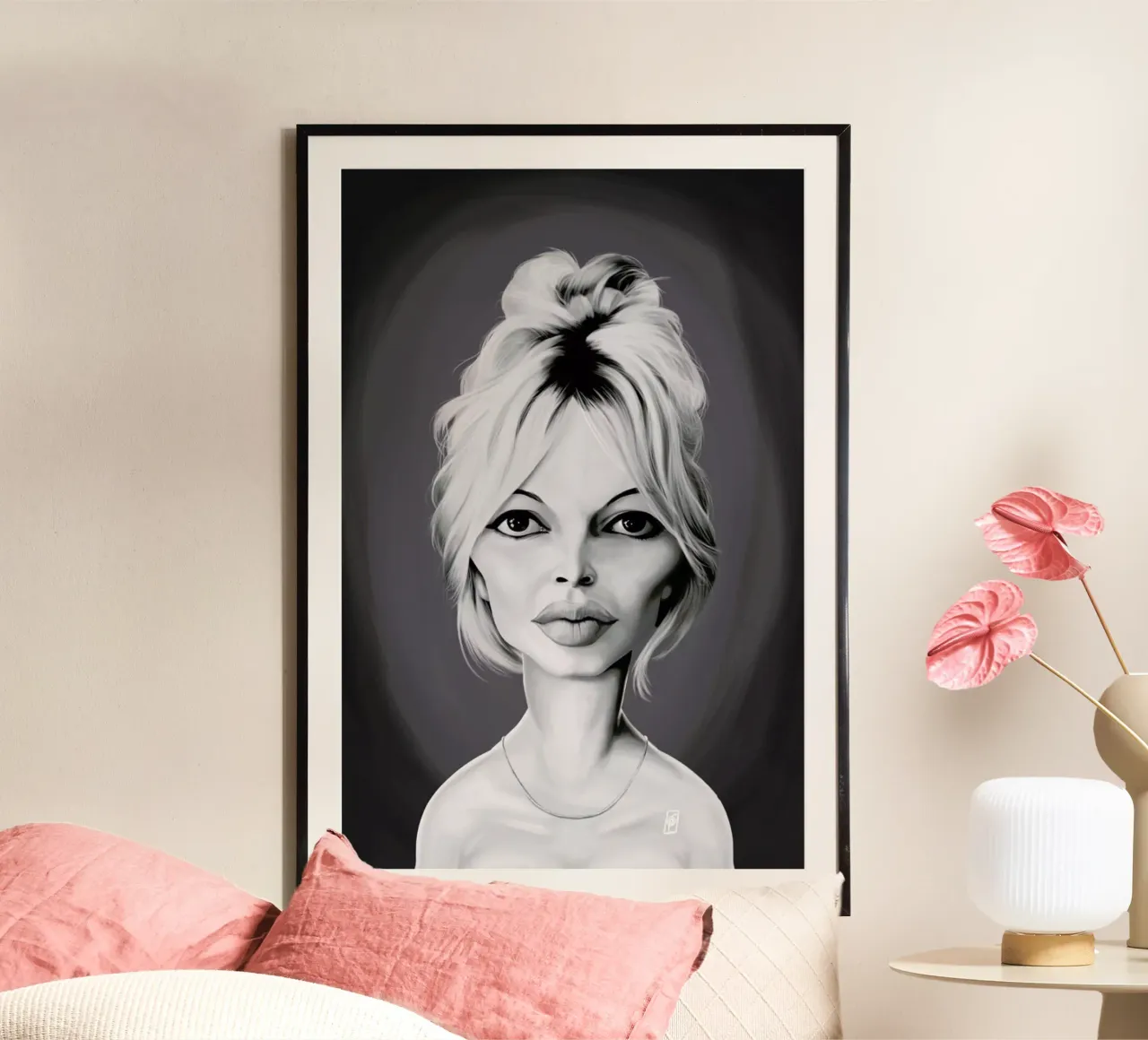 Brigitte Bardot poster da Rob Art | Illustration