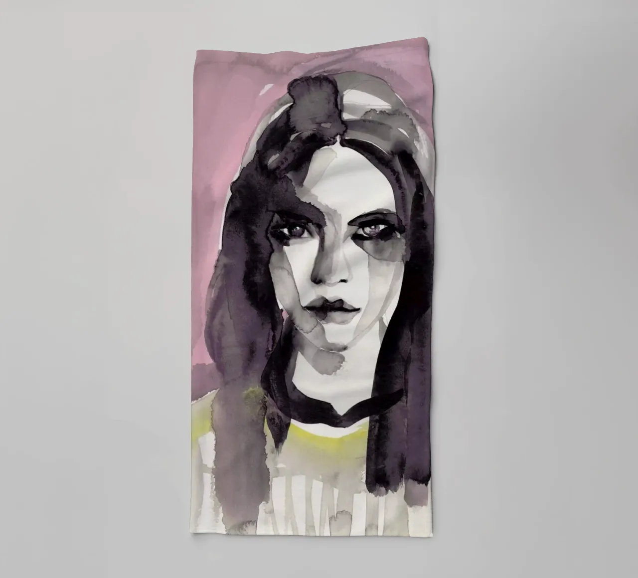 Hello June Bug towel by Victoria Verbaan