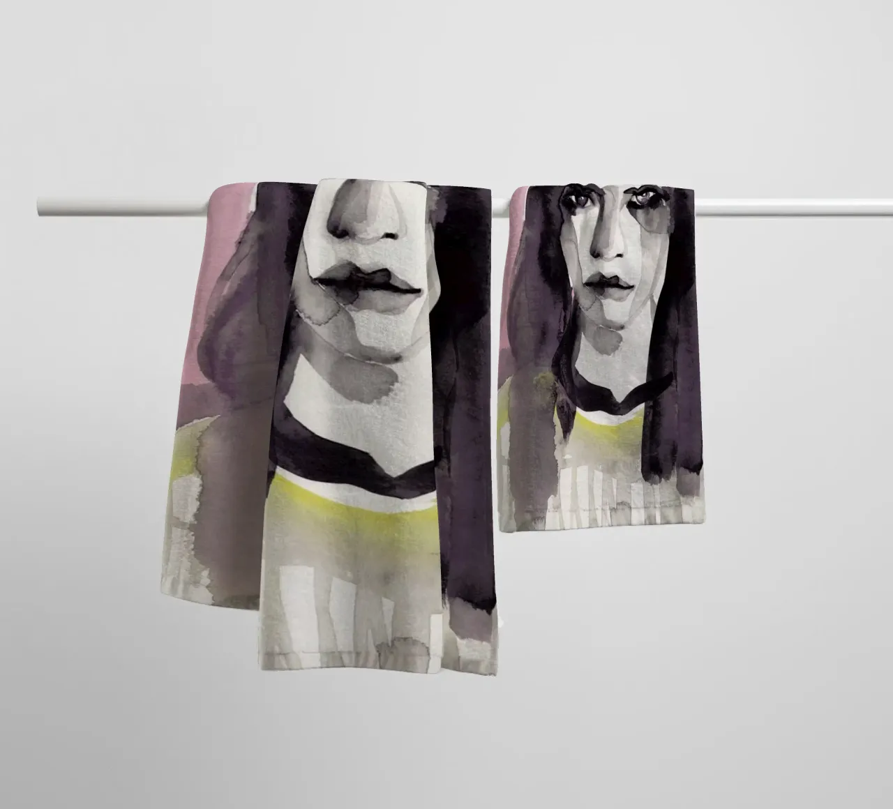 Hello June Bug towel by Victoria Verbaan