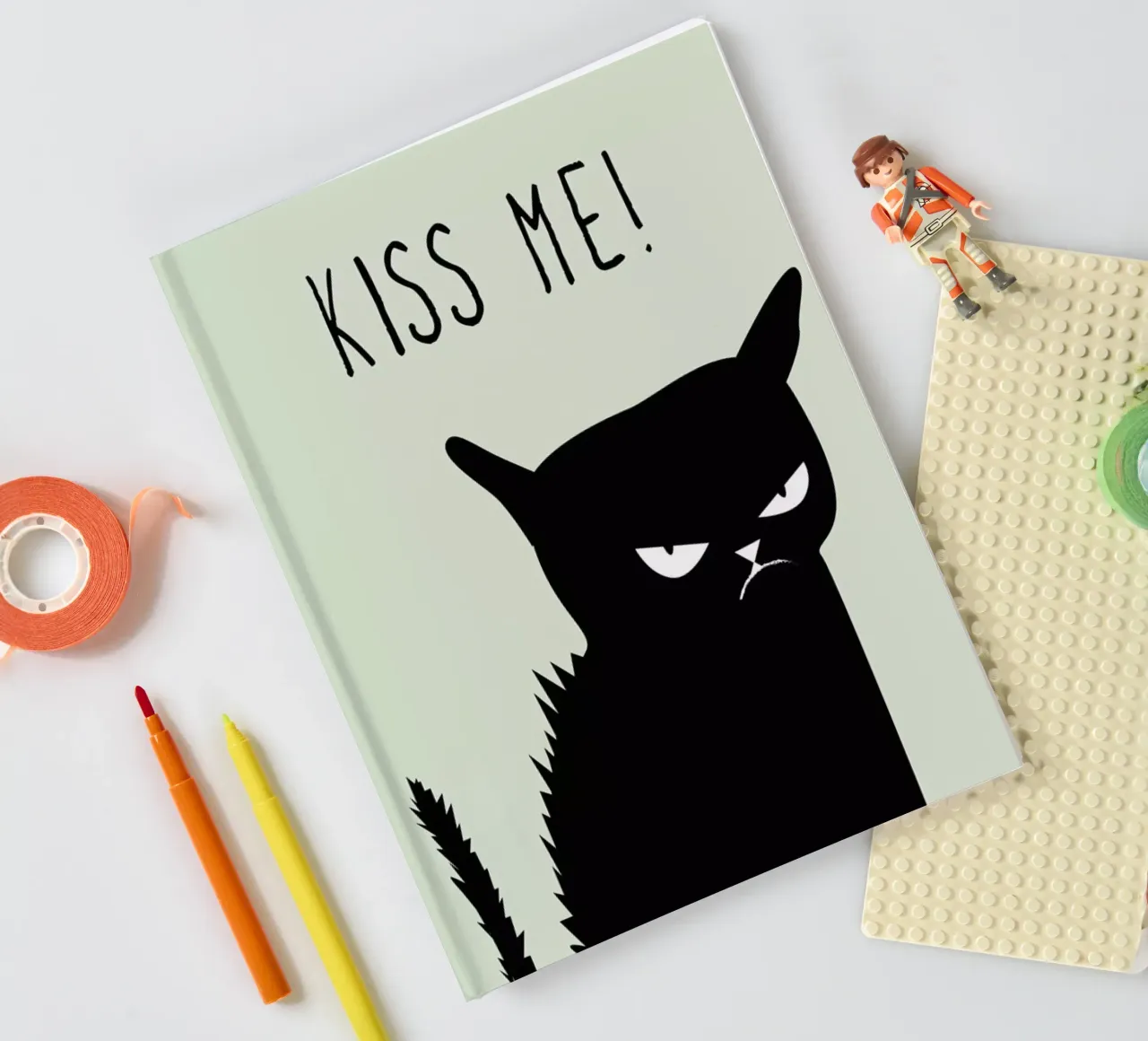 Kiss Me Cat cuaderno de Amy & Kurt