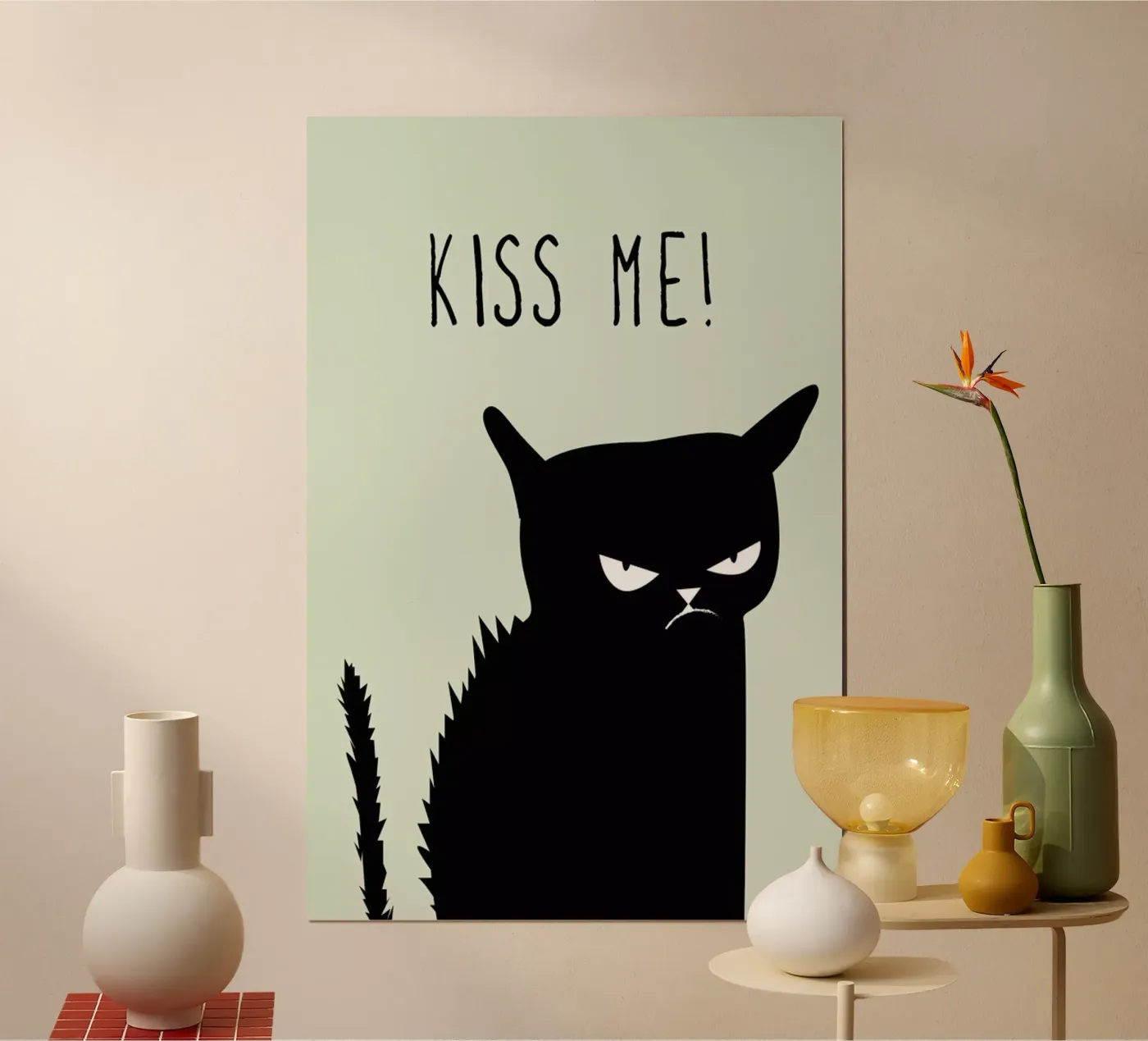 Kiss Me Cat poster da Amy & Kurt