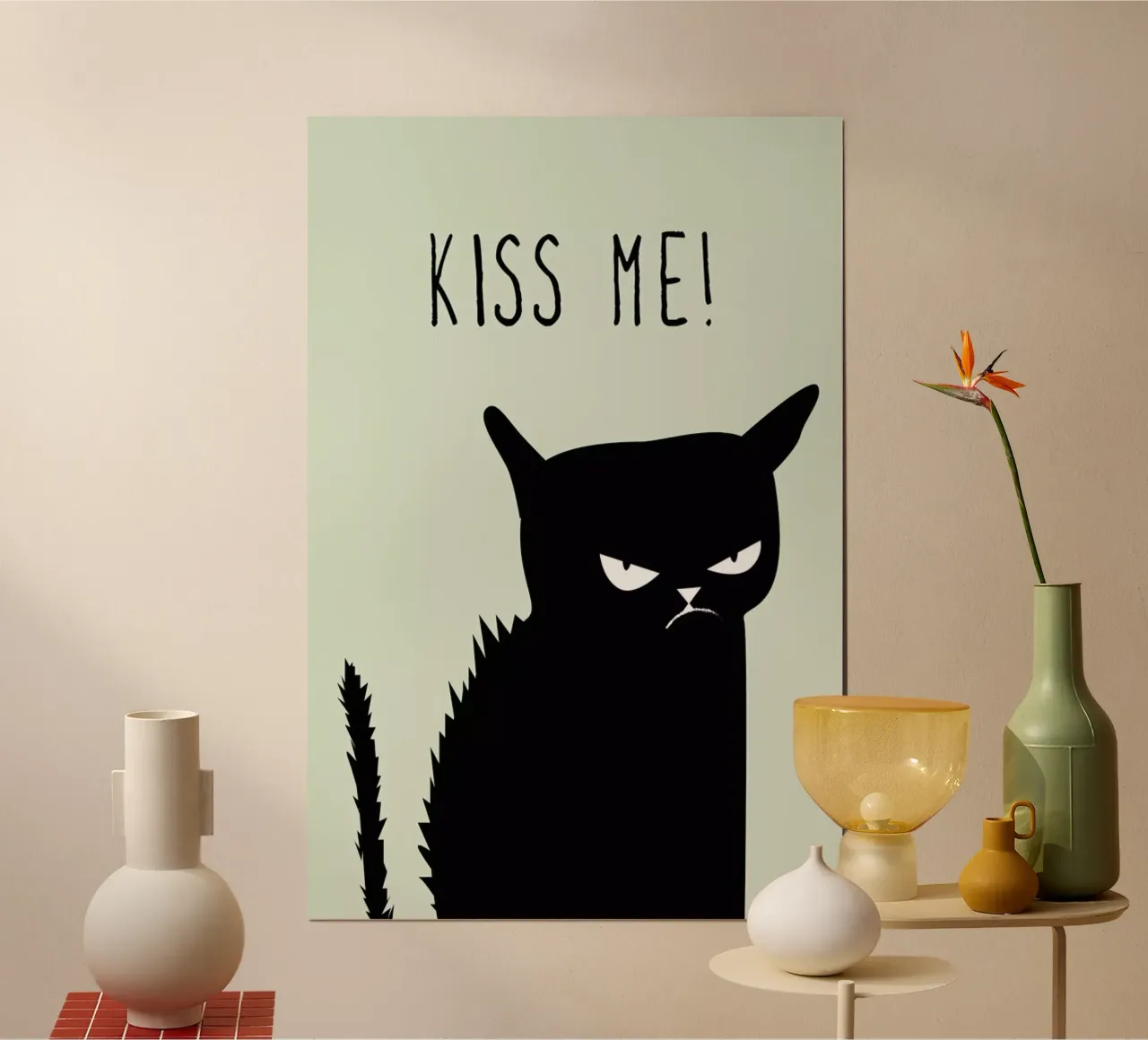 Kiss Me Cat poster de Amy & Kurt
