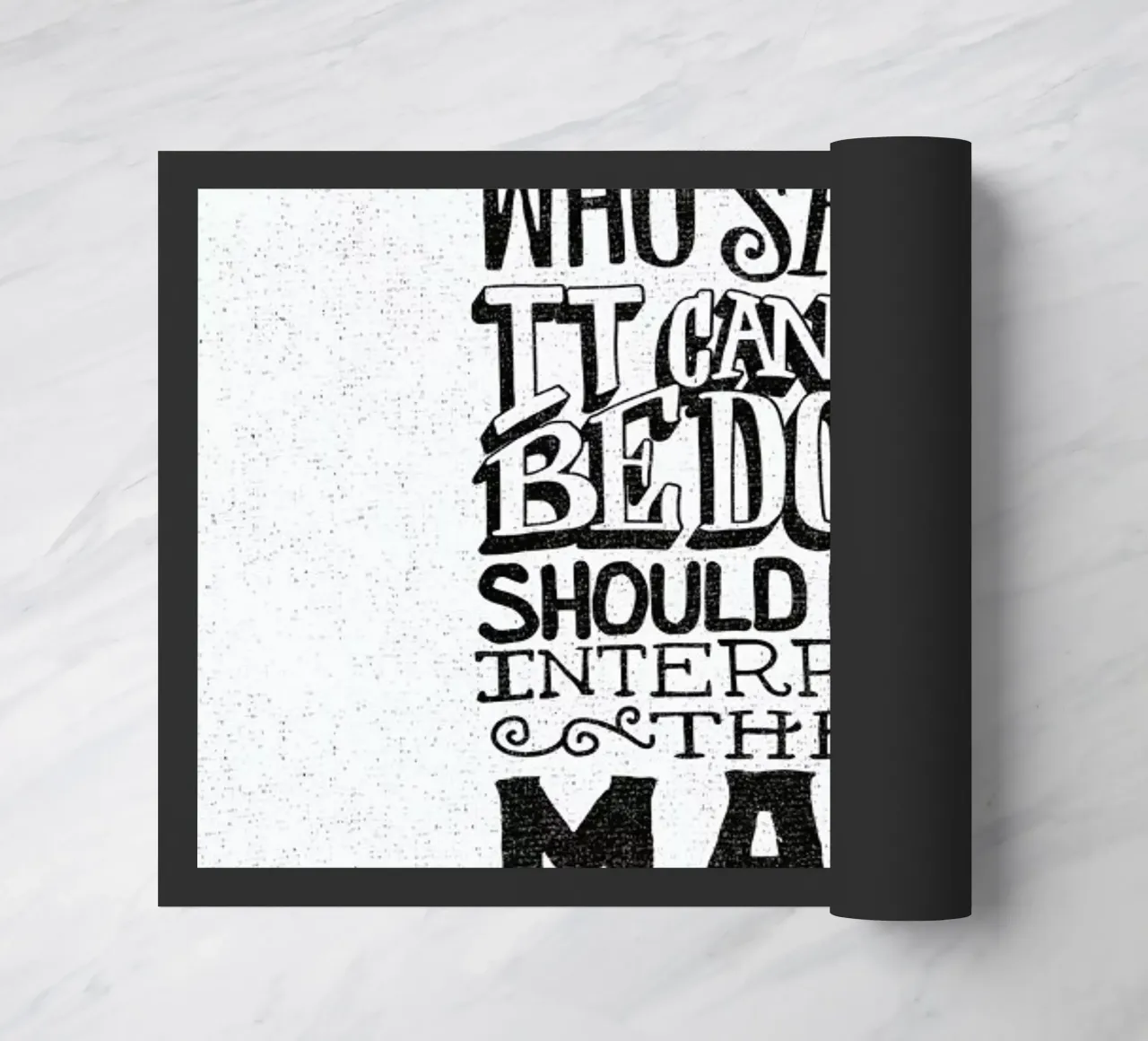 A man who says it cannot be done zerbino da Matthew Taylor Wilson