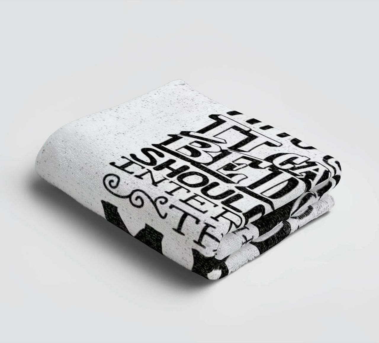 A man who says it cannot be done asciugamano da bagno da Matthew Taylor Wilson