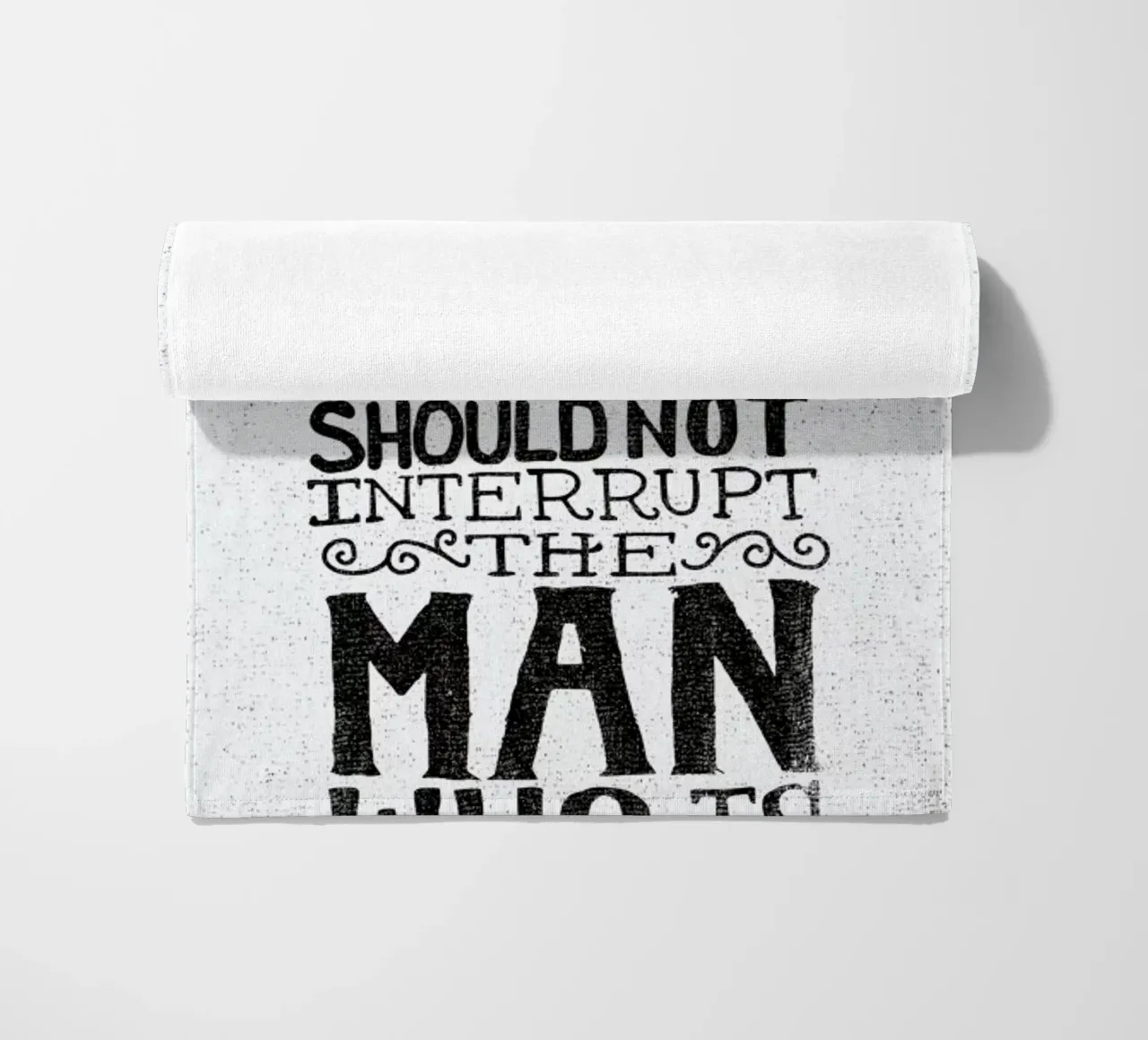 A man who says it cannot be done telo mare da Matthew Taylor Wilson