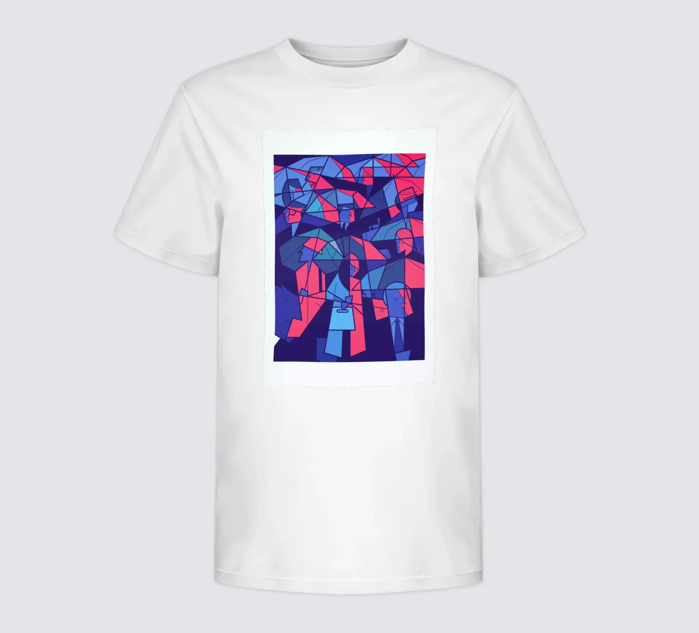 Tokyo Frames Rain Kinder T-Shirt von Ale Giorgini