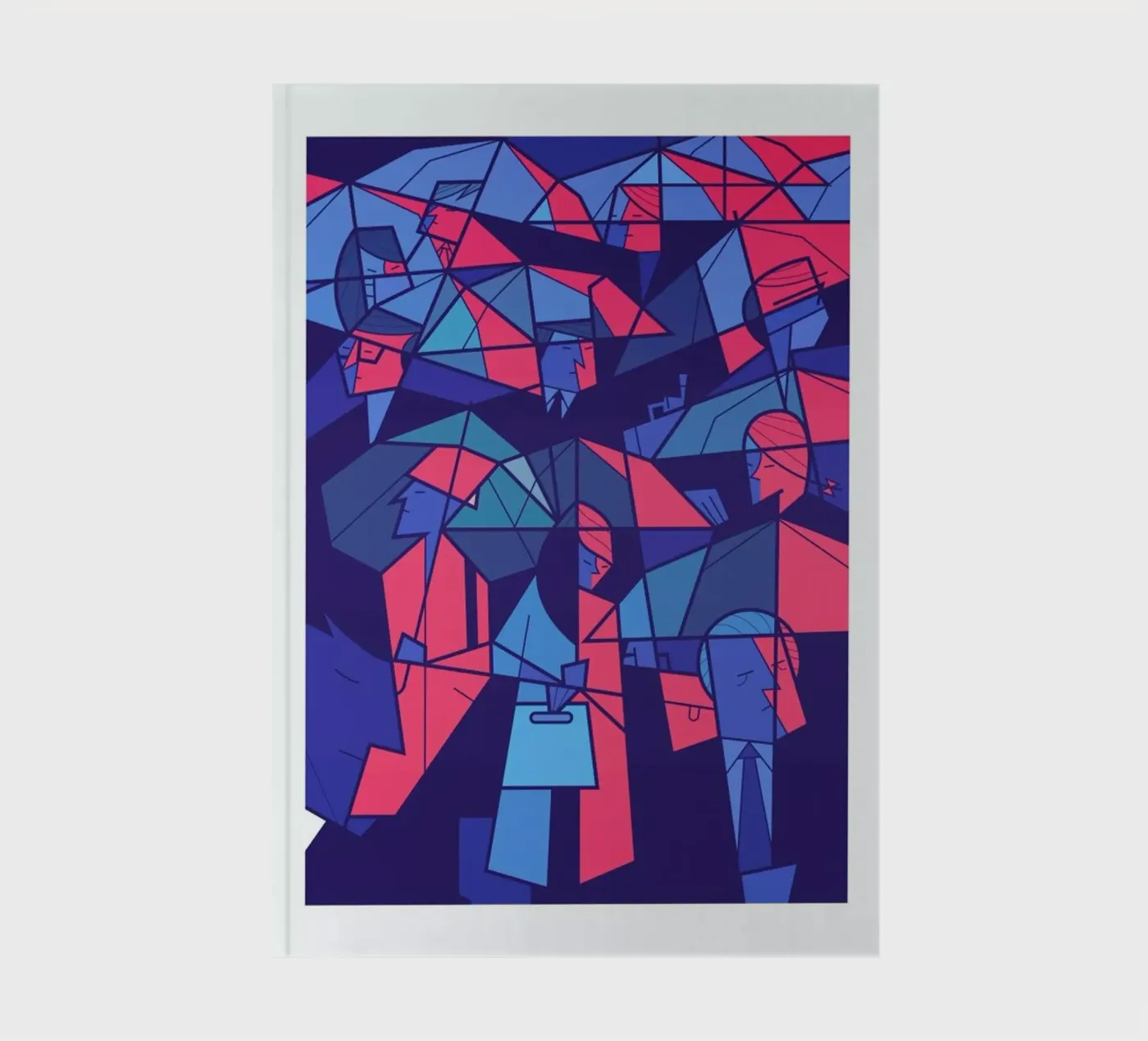 Tokyo Frames Rain notebook by Ale Giorgini