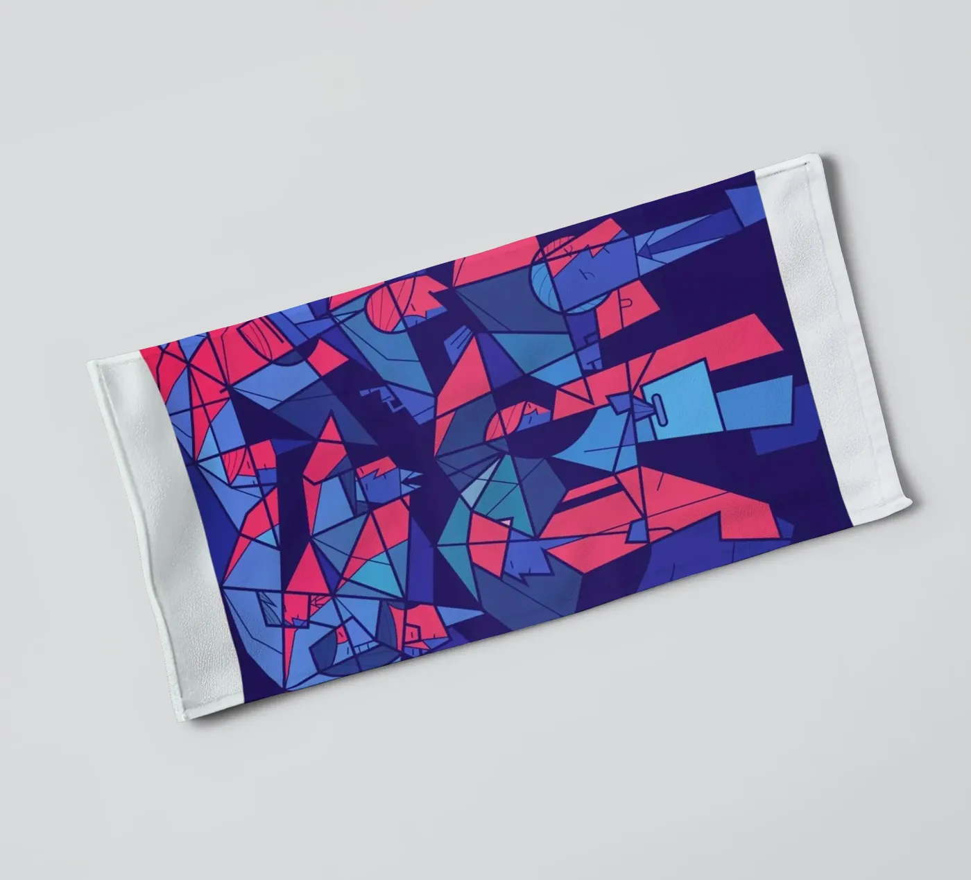 Tokyo Frames Rain badhanddoek van Ale Giorgini