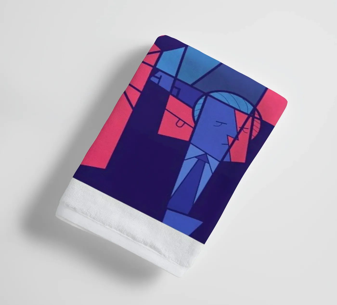 Tokyo Frames Rain badhanddoek van Ale Giorgini