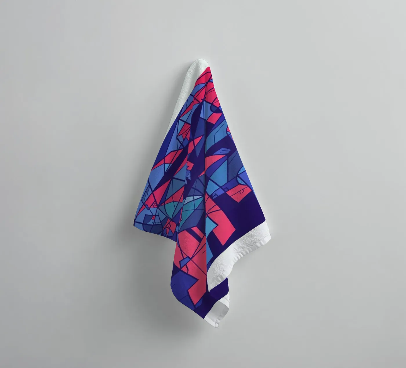 Tokyo Frames Rain badhanddoek van Ale Giorgini