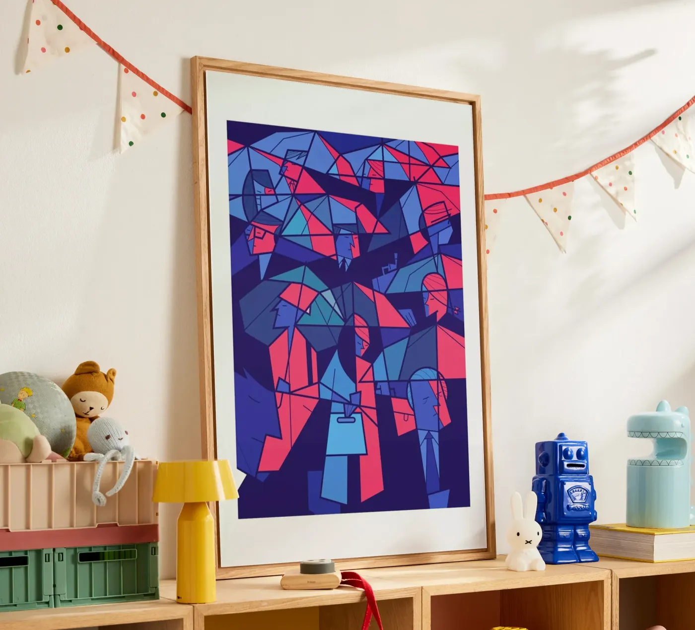 Tokyo Frames Rain acrylic glass by Ale Giorgini