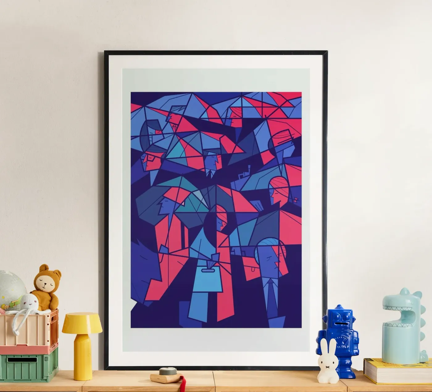 Tokyo Frames Rain poster da Ale Giorgini
