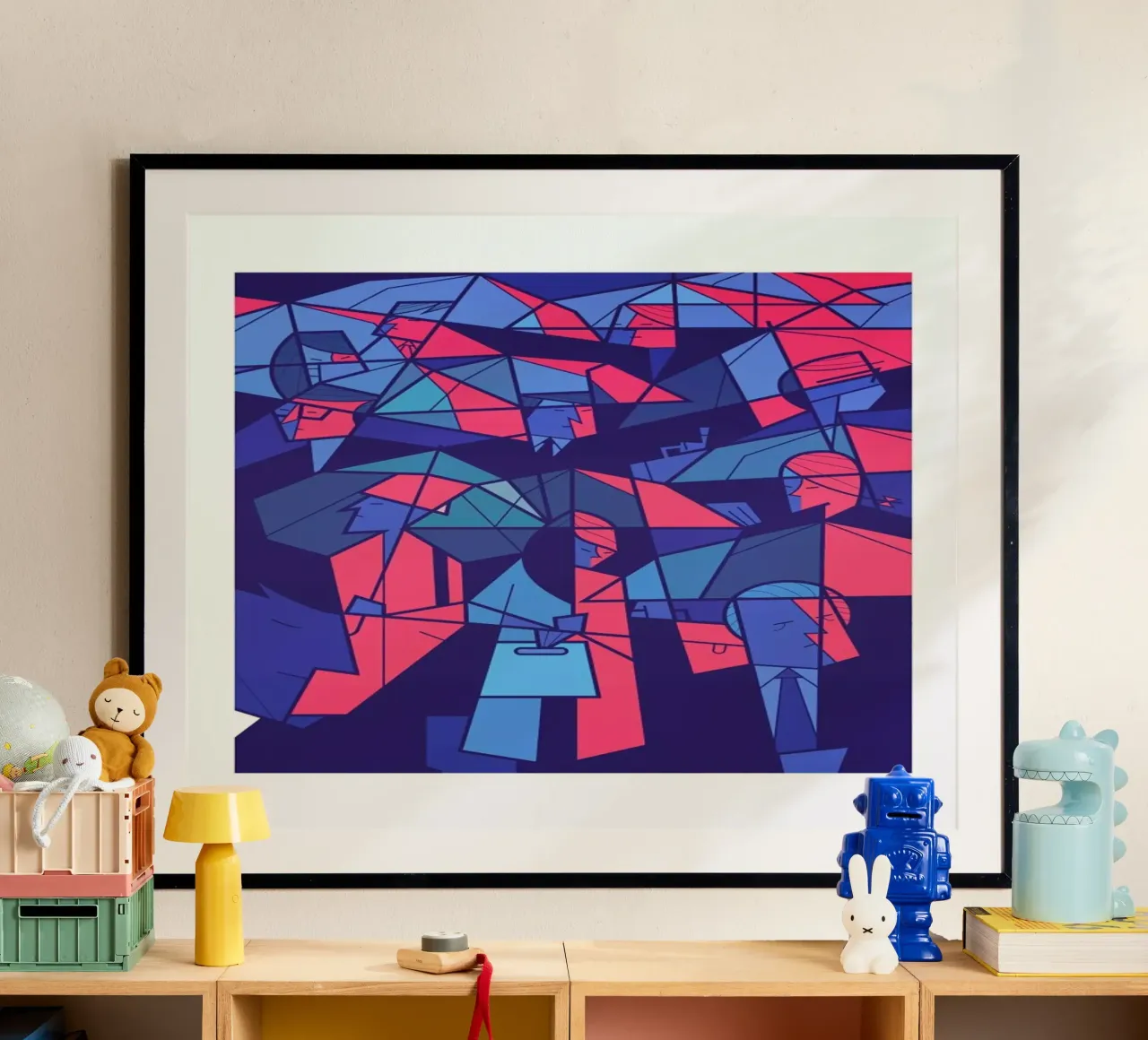 Tokyo Frames Rain poster da Ale Giorgini