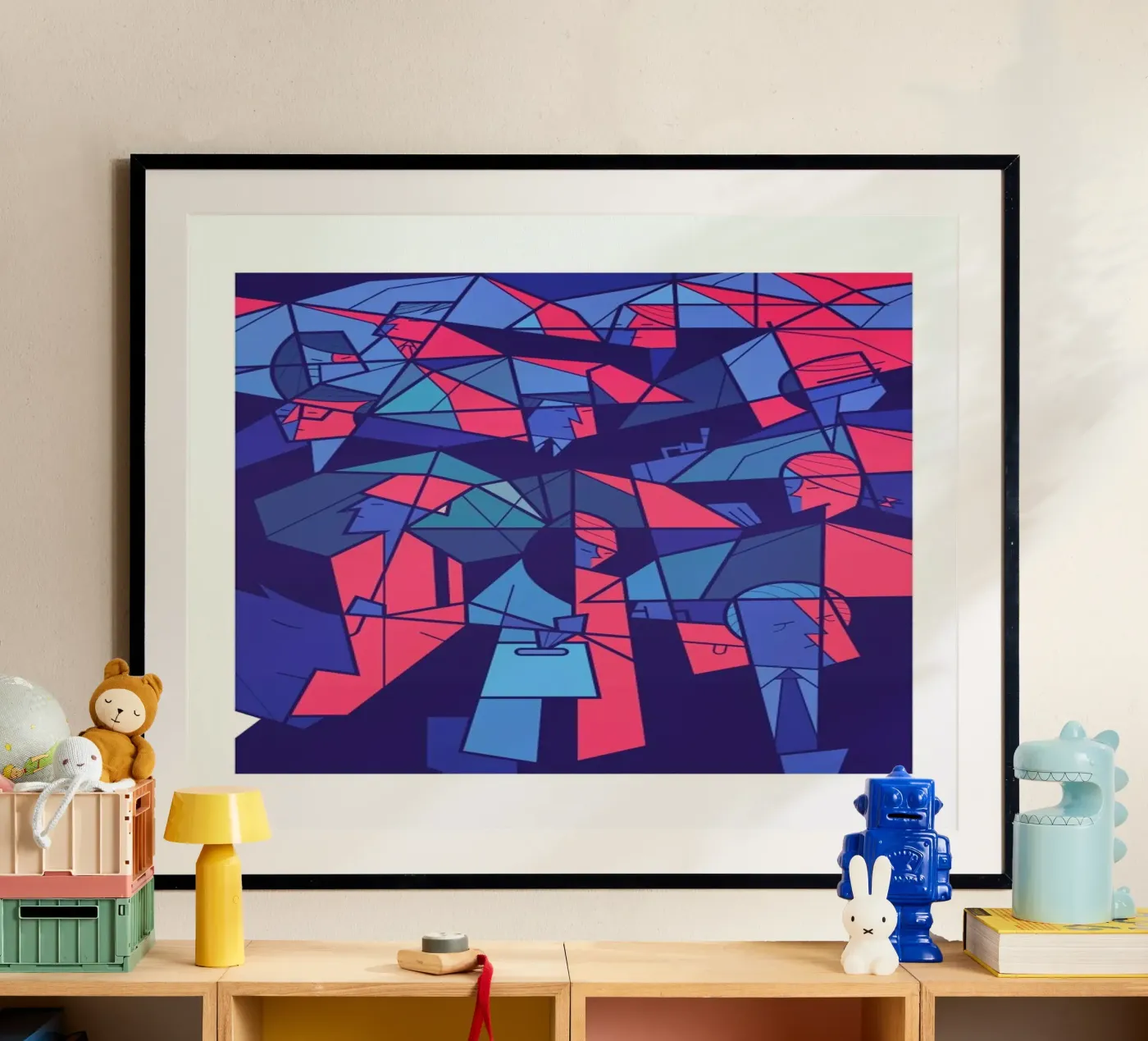 Tokyo Frames Rain poster da Ale Giorgini