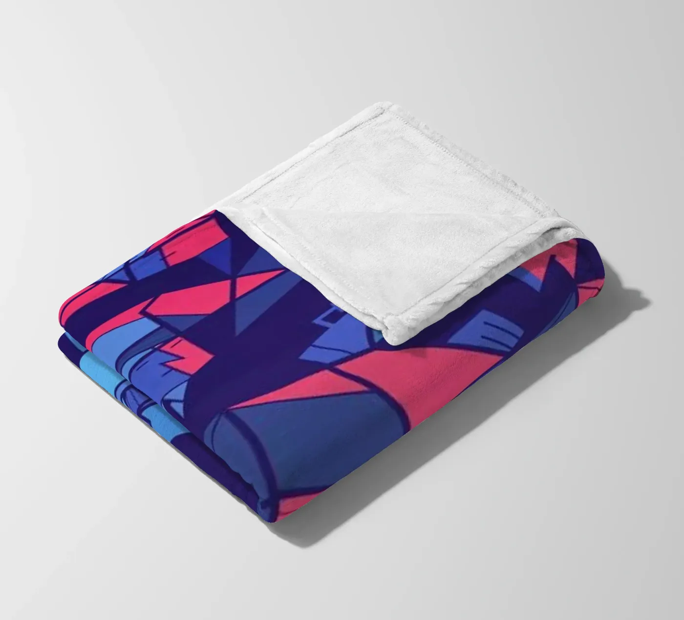 Tokyo Frames Rain fleece blanket by Ale Giorgini