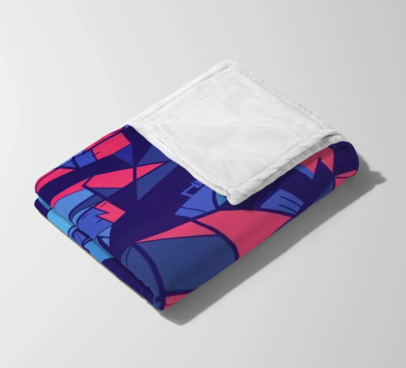 Tokyo Frames Rain fleece blanket by Ale Giorgini