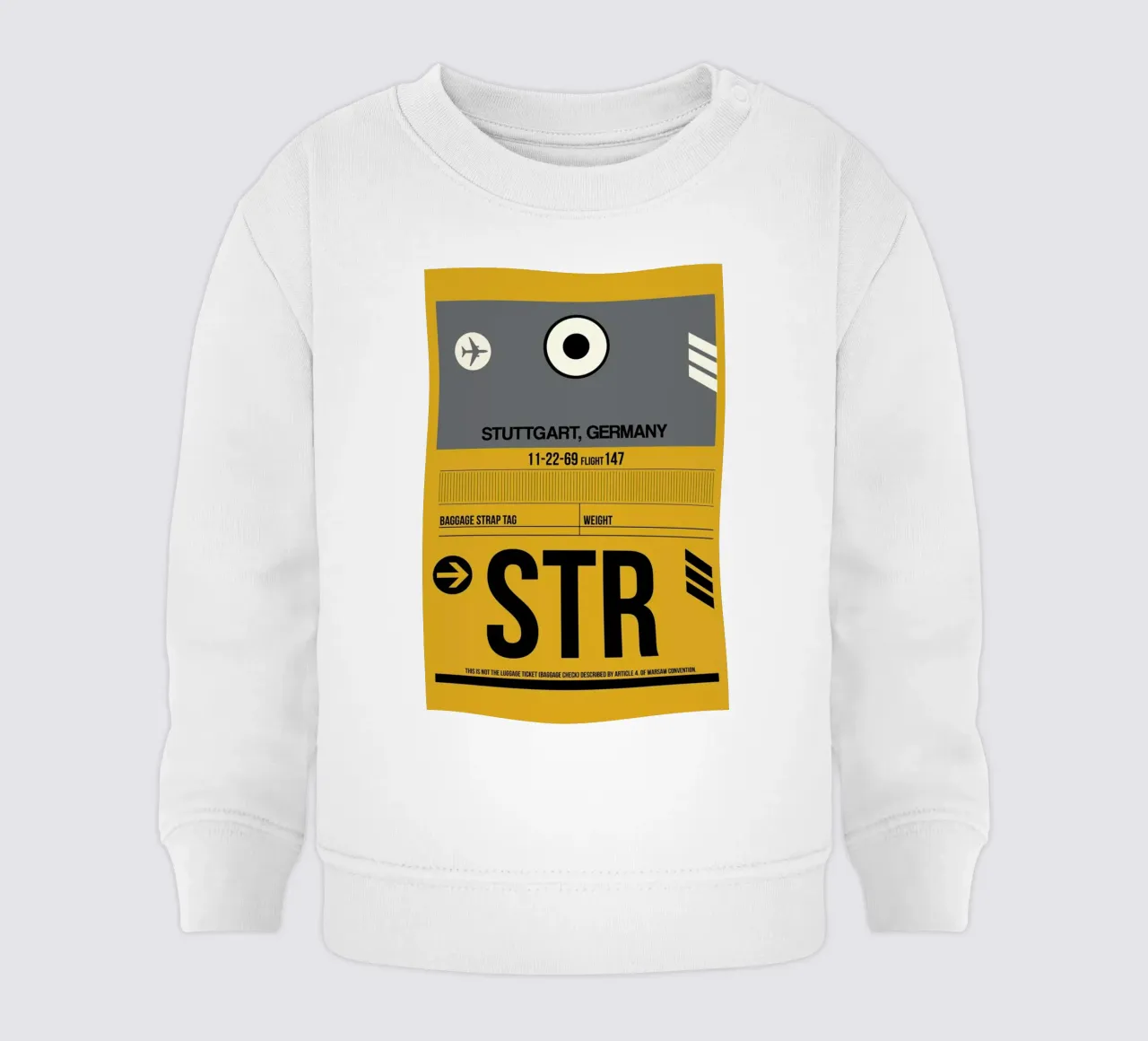 STR - Stuttgart felpa neonato da Naxart