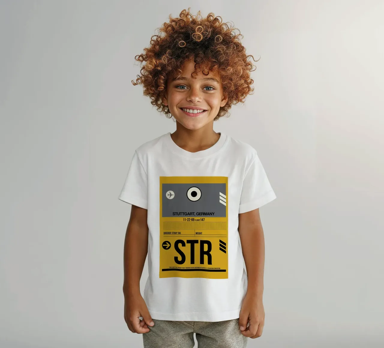 STR - Stuttgart t-shirt bambini da Naxart