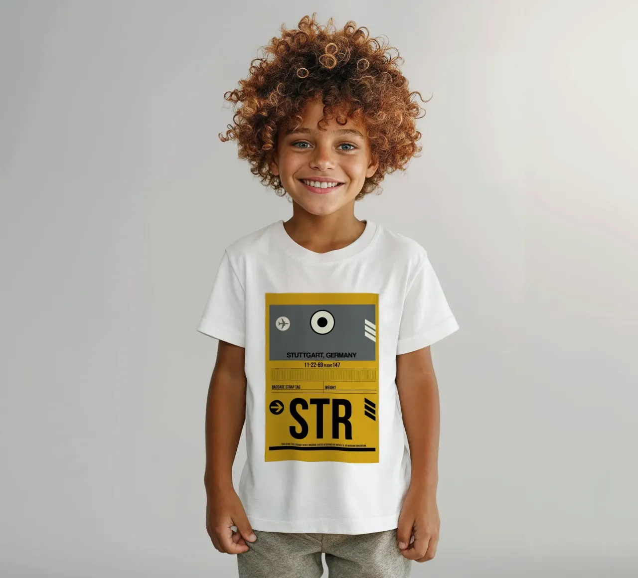 STR - Stuttgart t-shirt bambini da Naxart