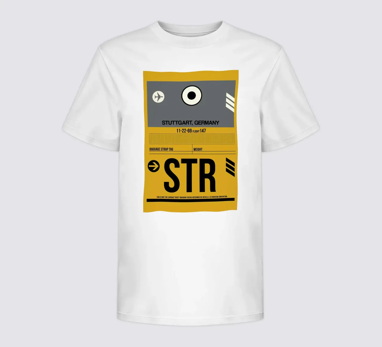 STR - Stuttgart t-shirt bambini da Naxart