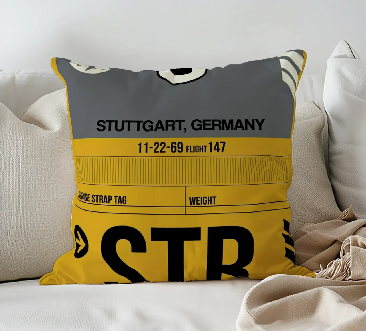 STR - Stuttgart cuscino da Naxart
