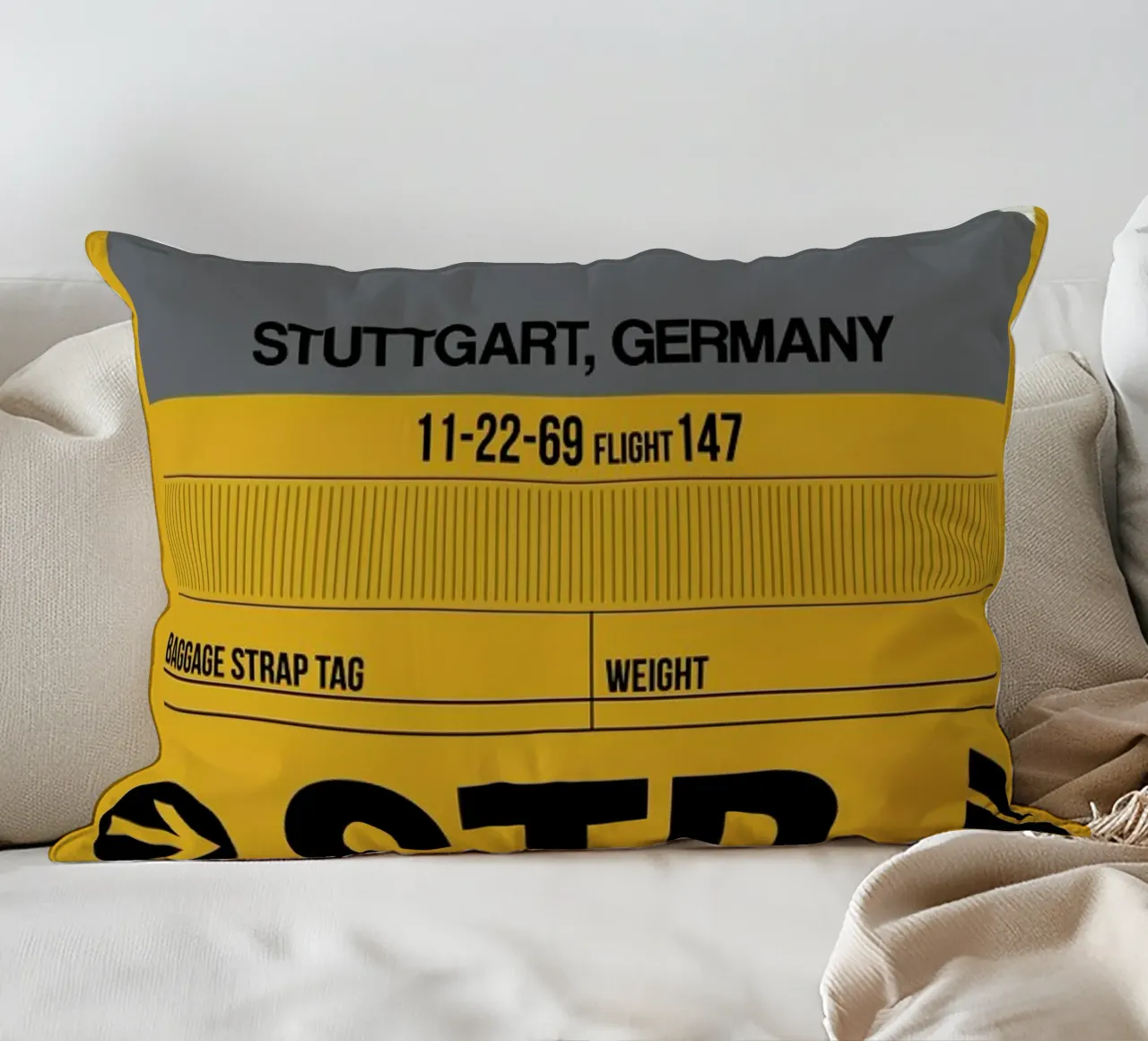 STR - Stuttgart cuscino da Naxart