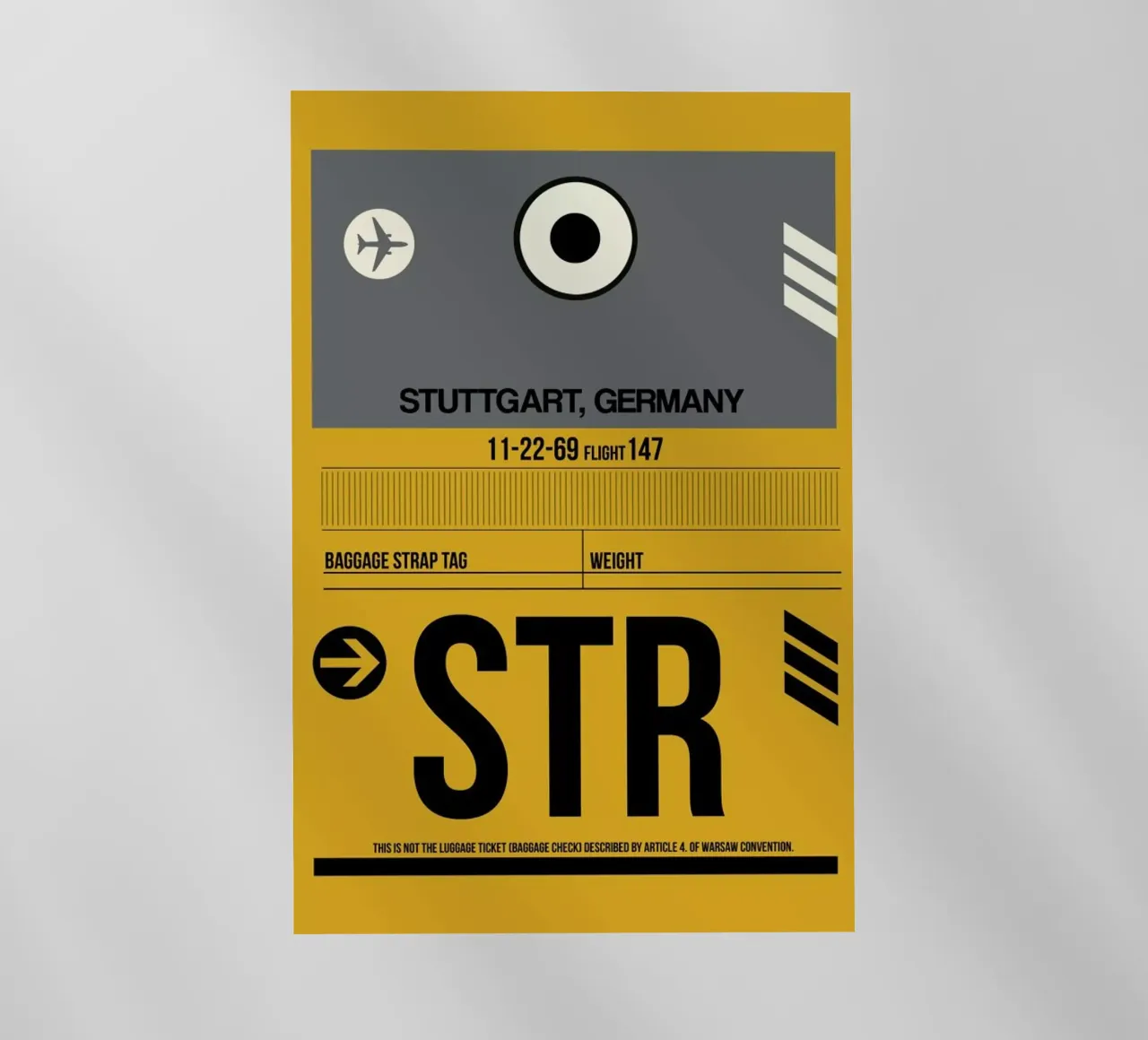 STR - Stuttgart pellicola backlit da Naxart