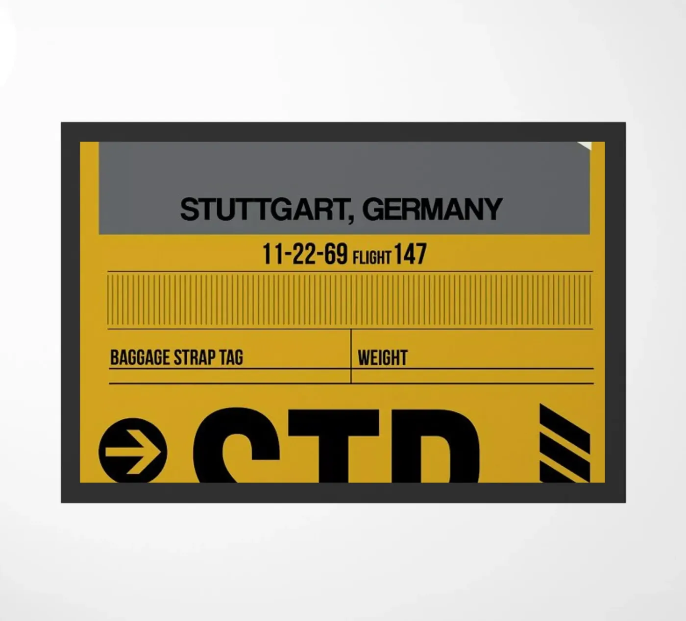 STR - Stuttgart doormat by Naxart
