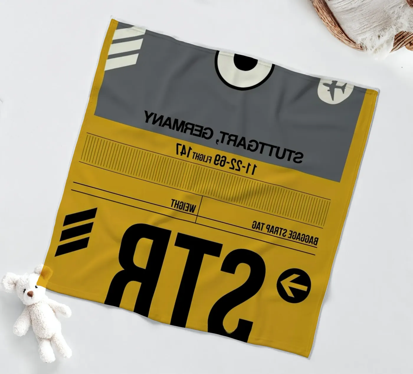 STR - Stuttgart Fleecedecke von Naxart