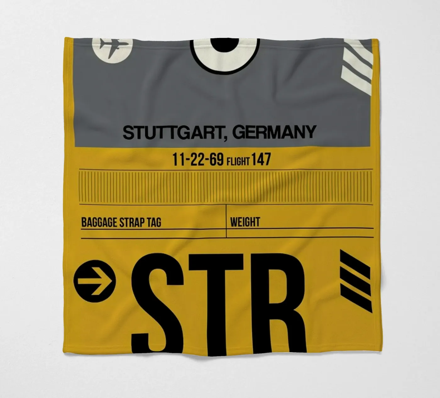 STR - Stuttgart Fleecedecke von Naxart