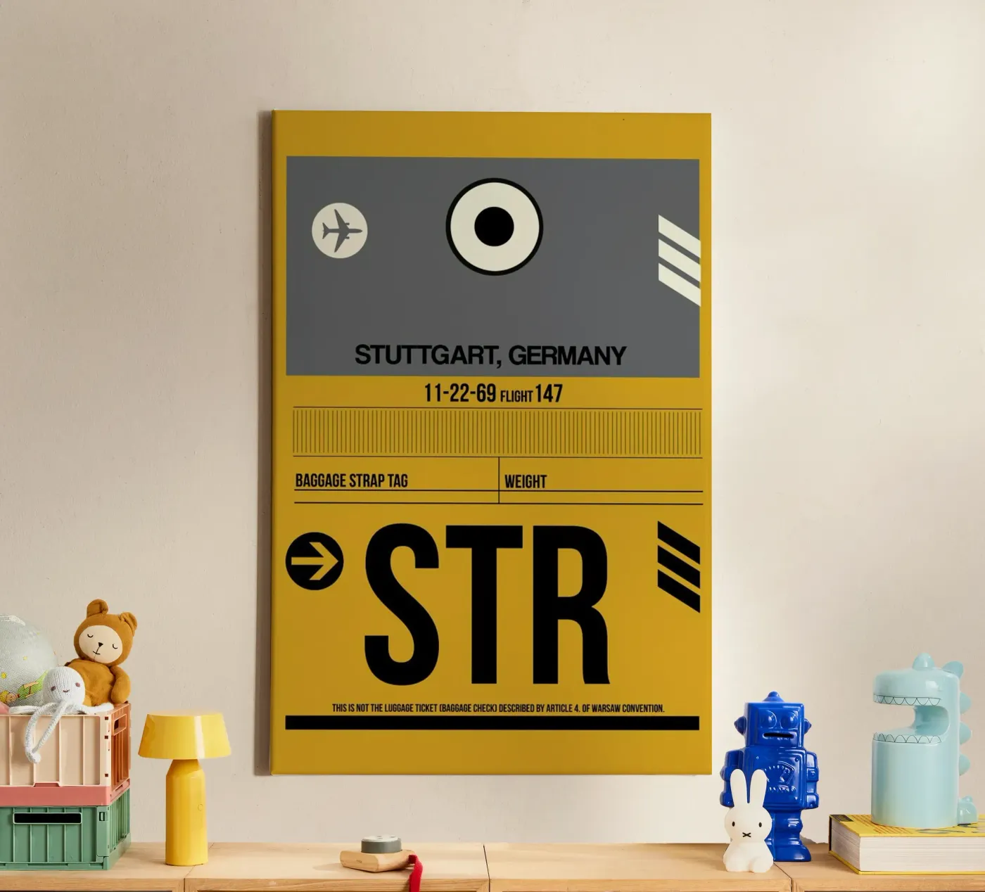 STR - Stuttgart tela da Naxart