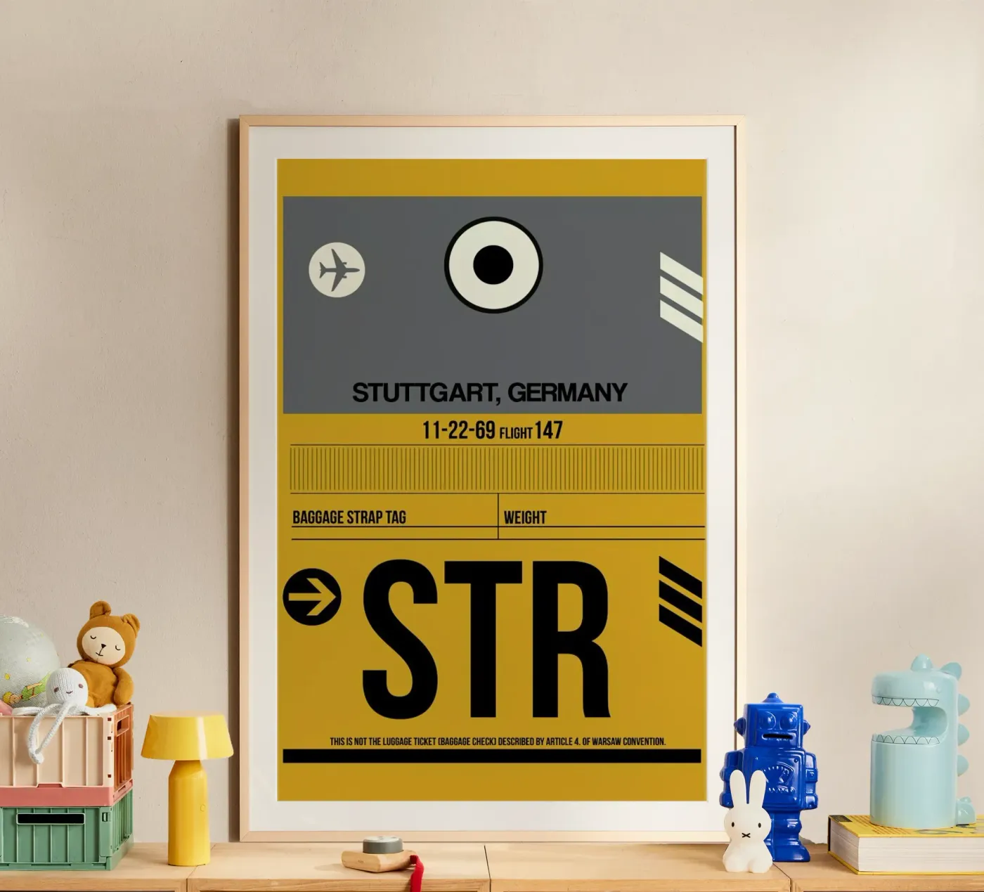 STR - Stuttgart poster da Naxart