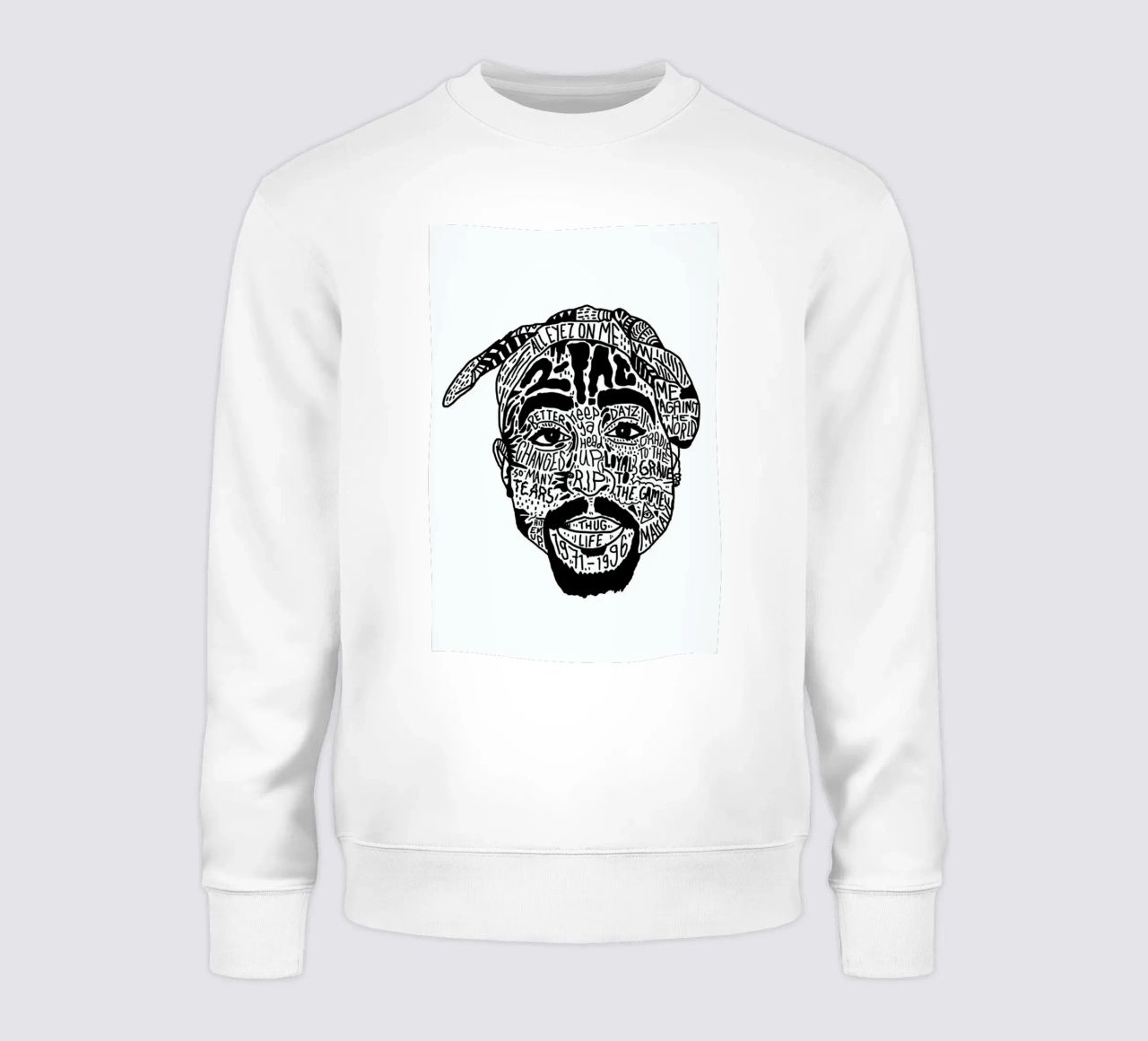 Tupac sudadera de Nick Cocozza
