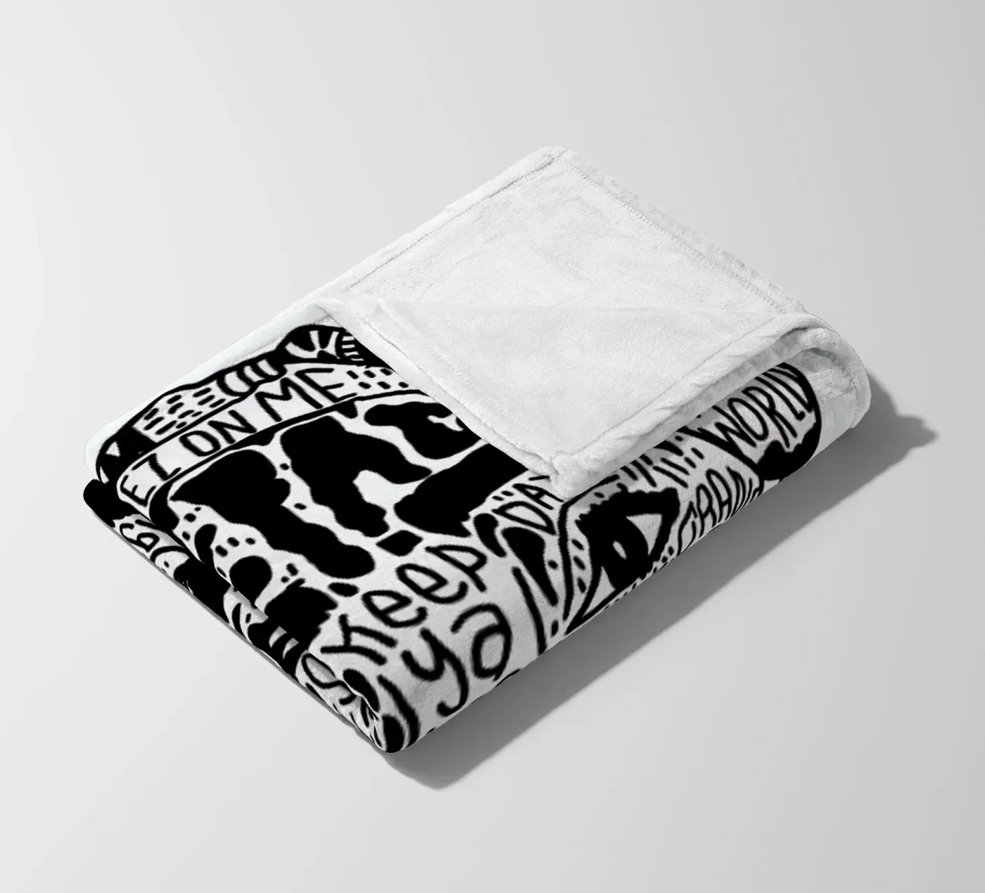 Tupac Fleecedecke von Nick Cocozza